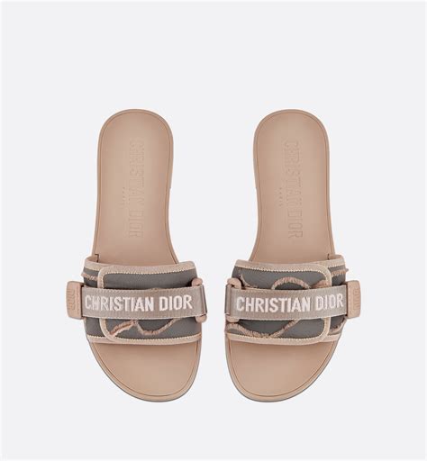 dior revolution slides rubber|Dio(r)evolution Slide Nude Camouflage Technical Fabric .